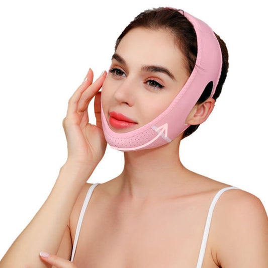 Reusable V Line Facial Mask – Adjustable Comfort Strap for Daily Skincare